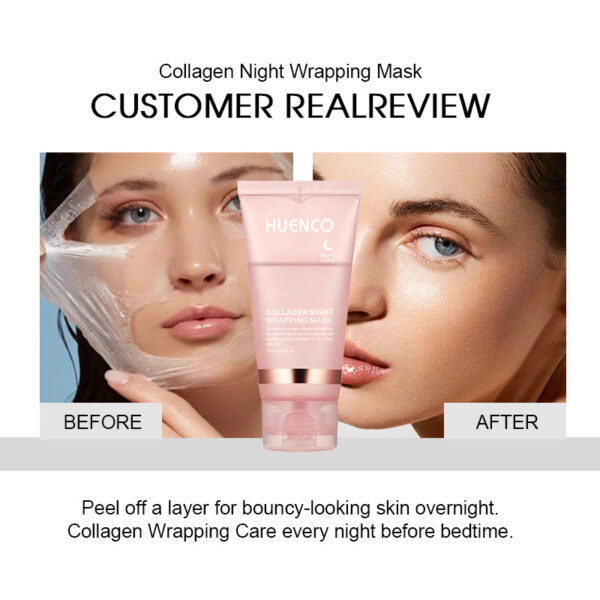 Collagen peel-off mask smearable deep cleansing skin rejuvenation moisturizing skin care sleeping mask - Image 2