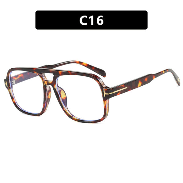 Pilot retro double beam sunglasses, new high-end sunglasses, UV resistant sunglasses, trendy - Image 17
