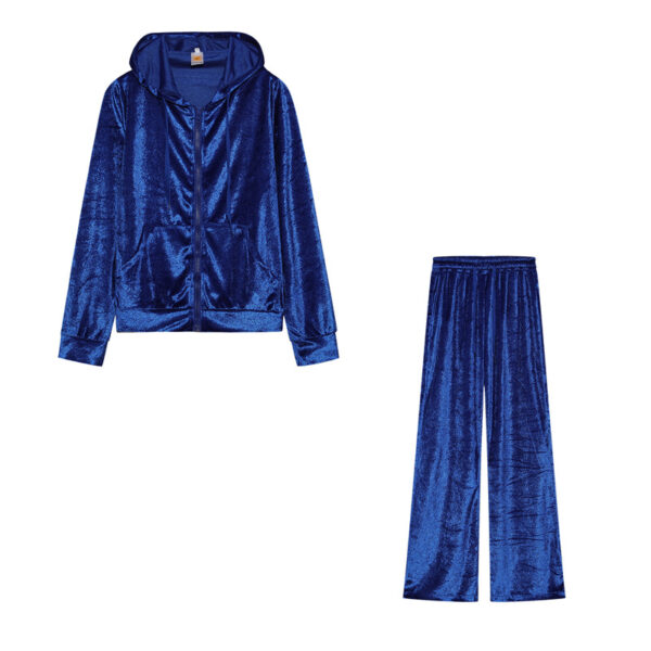 Fashion rhinestone sports and leisure set two-piece set - Image 8