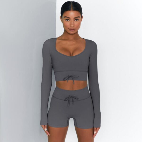 High Waist Seamless Yoga Set Women Two Piece Set Women Clothes Gym Sportswear Female Clothing Workout Push Up Legging Sport Top - Image 23