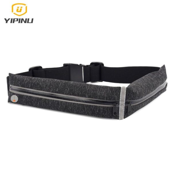 Yipinu Sports Running Waist Bag Outdoor Waterproof Reflective  Belt Jogging Gym Fitness Runner - Image 2