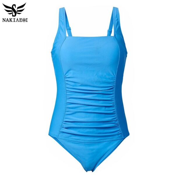 One Piece Swimsuit Women Plus Size Beach Bathing Suits Swim Wear - Image 7