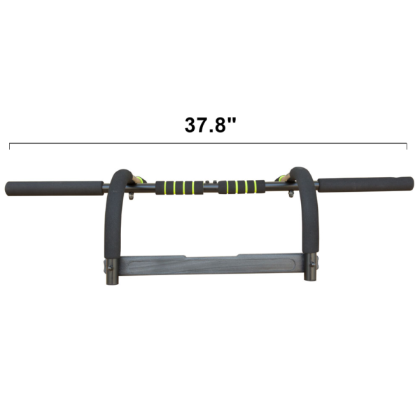 Wall Mounted Pull Up Bar Exercise Chin Bar Portable Dip Bars for Indoors Home Gym - Image 6