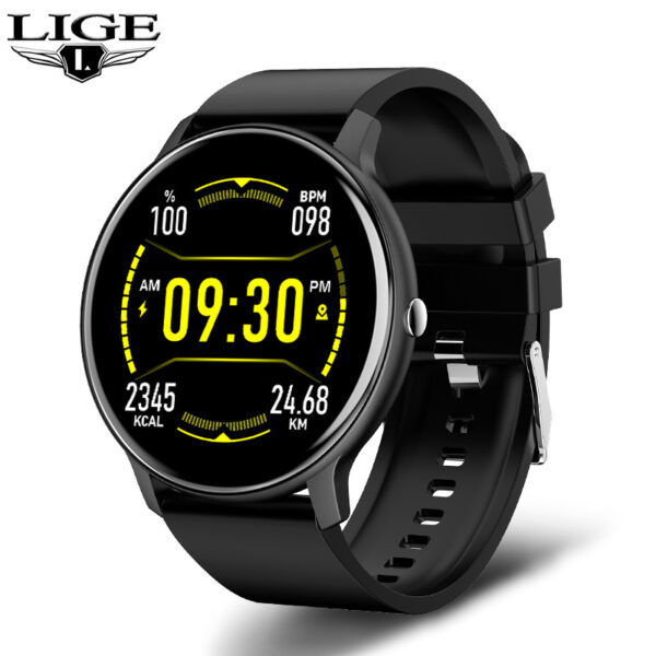 LIGE Popular Smart Watch Unisex Watch Smart Wear Blood Pressure Oximeter Step Detection - Image 6