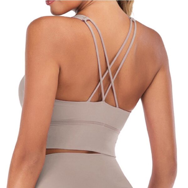 Yoga Set Short Women Fitness Set Yoga Outfit For Women 2 Piece Gym Suit Sports Bra Sets - Image 3