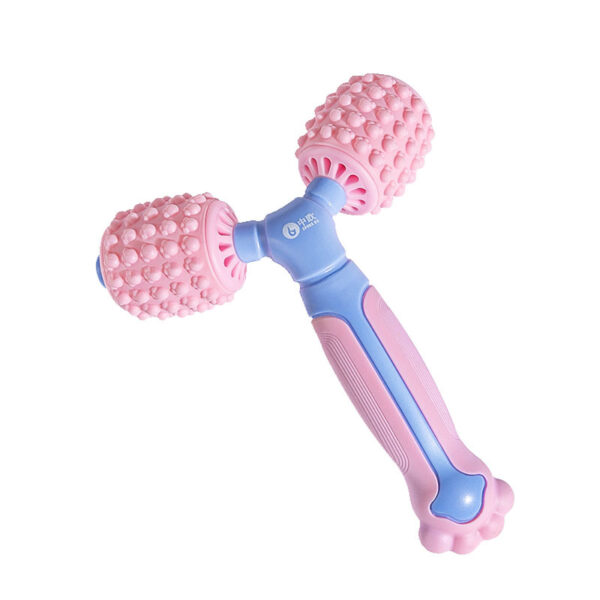 Manufacturers Wholesale Gym Stick Body Relax Tool Muscle Roller Sticks Yoga Y-Shape Massage Stick - Image 6