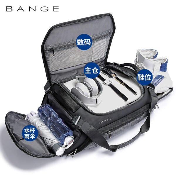 Gym Bag Men's New Travel Bag Dry And Wet Separation Female Yoga Sports Swimming Bag Diagonal Luggage Bag - Image 6