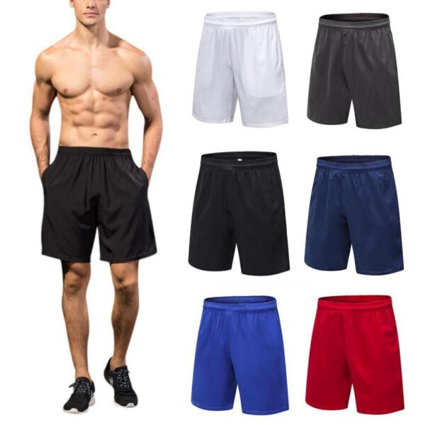 Running Shorts Men Compression Marathon Quick Dry Gym Tights Sport Shorts With Pocket Plus Size Running Shorts Men