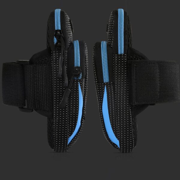 6.5 Inches Sports Bag Armband Case Gym Fitness Running Arm Band Bag Cover Jogging Workout Pouch for Mobile Phone Key Money Card - Image 5