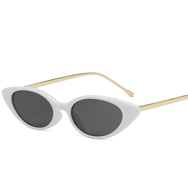 High Quality Women's Fashion Narrow Cat Eye Sunglasses UV400 Fashion Eye Wear narrow sunglasses for  women's fashion Products - Image 10
