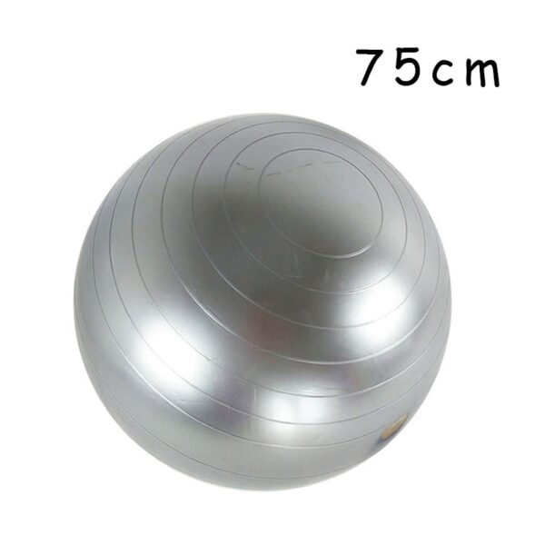 PVC Glossy Fitness Balls Yoga Ball Thickened Explosion-proof Exercise Home Gym Pilates Equipment Balance Ball 45cm/55cm/65cm/75cm/85cm - Image 26