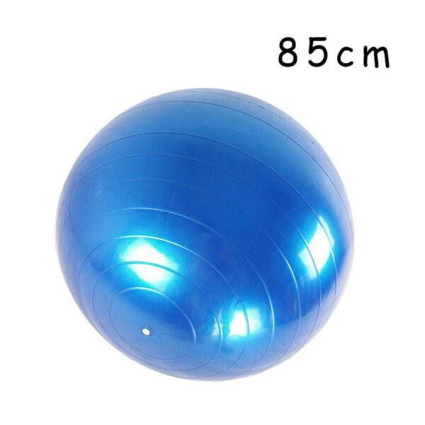 PVC Glossy Fitness Balls Yoga Ball Thickened Explosion-proof Exercise Home Gym Pilates Equipment Balance Ball 45cm/55cm/65cm/75cm/85cm - Image 31