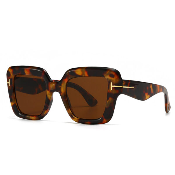 Popular Modern Retro Large Frame Sunglasses, Trendy Street Photography Sunglasses, Mirrors - Image 10
