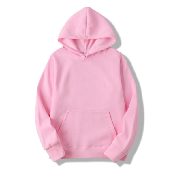 Casual pink black gray blue HOODIE Hip Hop Street wear Sweatshirts Skateboard Men/Woman Pullover Hoodies Male Hoodie - Image 3