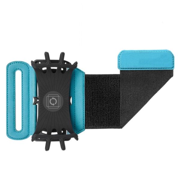 180 Degree Rotatable Running Wristband Phone Case Arm Band Sport Cycling Gym Wristlet Belt Armband Bag - Image 10