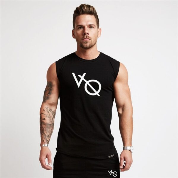 Sport T Shirt Men Cotton O-Neck Gym Training T shirt men Elastic tight Running T shirt Sport Bodybuilding Fitness shirt - Image 20