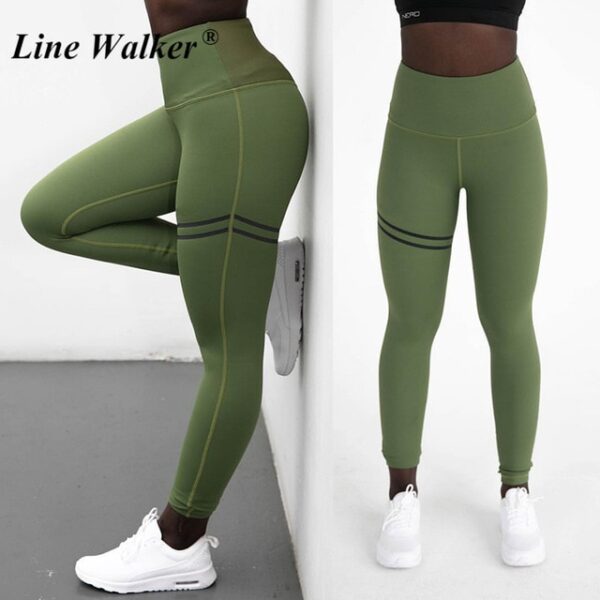 Stamping Yoga Pants Golden High Waist Sports Leggings for Fitness Women's Push Up Gym Tights - Image 14