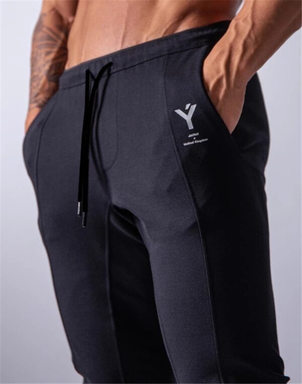 New Jogging Pants Men Sport Sweatpants Running Pants GYM Pants Men Joggers Cotton Trackpants Slim Fit Pants Bodybuilding Trouser - Image 2