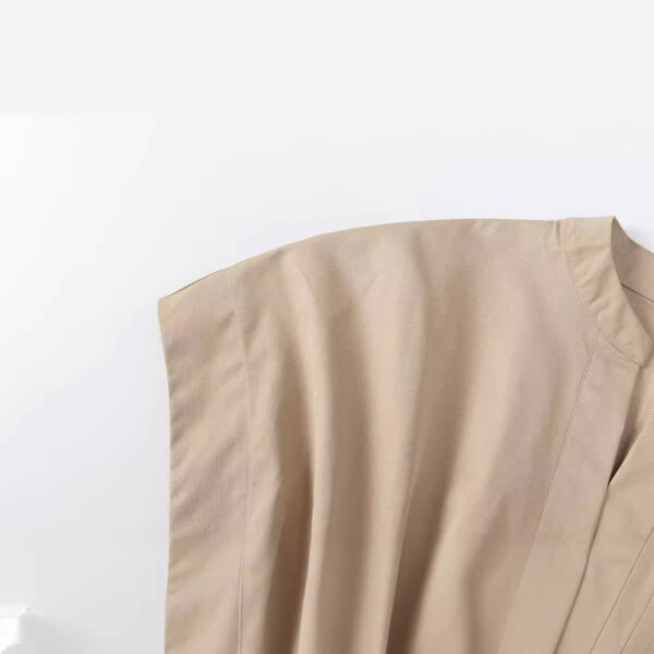 Summer new women's clothing European and American style pleated short style slim and sexy dress for women - Image 3