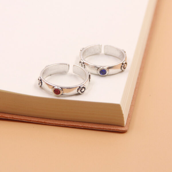 Anime peripheral Hal ring red sapphire ring - Image 2