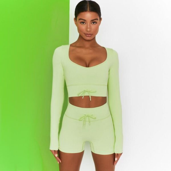 High Waist Seamless Yoga Set Women Two Piece Set Women Clothes Gym Sportswear Female Clothing Workout Push Up Legging Sport Top - Image 24