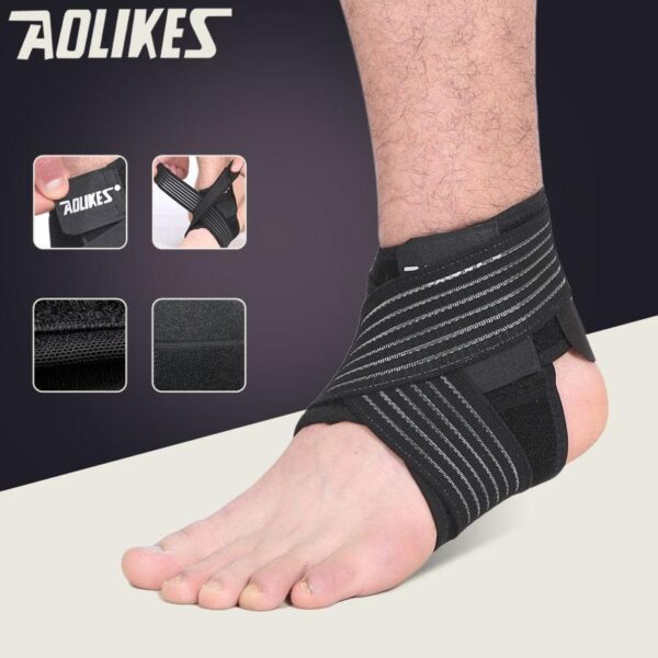 Aolikes 1PCS Ankle Protector Sports Ankle Support Elastic Ankle Brace Guard Foot Support Sports Gear Gym - Image 4