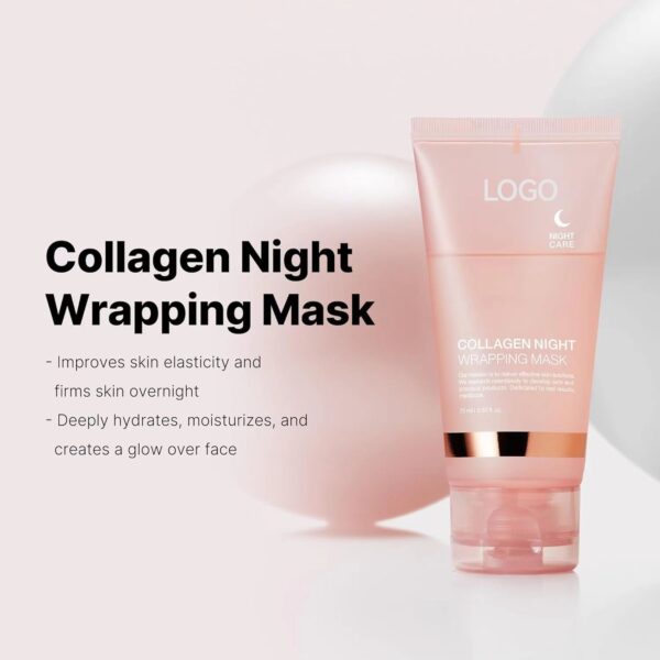 Collagen peel-off mask smearable deep cleansing skin rejuvenation moisturizing skin care sleeping mask - Image 4