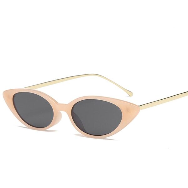 High Quality Women's Fashion Narrow Cat Eye Sunglasses UV400 Fashion Eye Wear narrow sunglasses for  women's fashion Products - Image 12