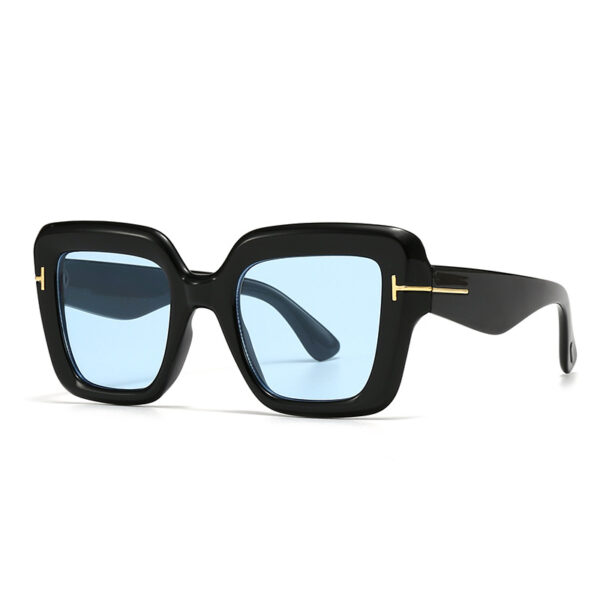 Popular Modern Retro Large Frame Sunglasses, Trendy Street Photography Sunglasses, Mirrors - Image 2