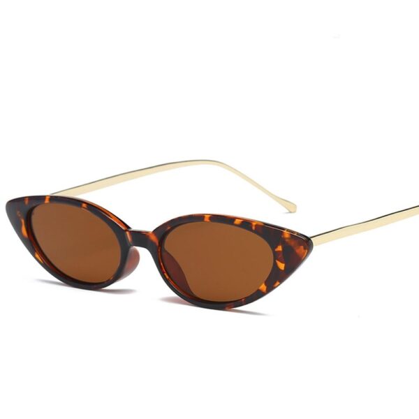 High Quality Women's Fashion Narrow Cat Eye Sunglasses UV400 Fashion Eye Wear narrow sunglasses for  women's fashion Products - Image 13