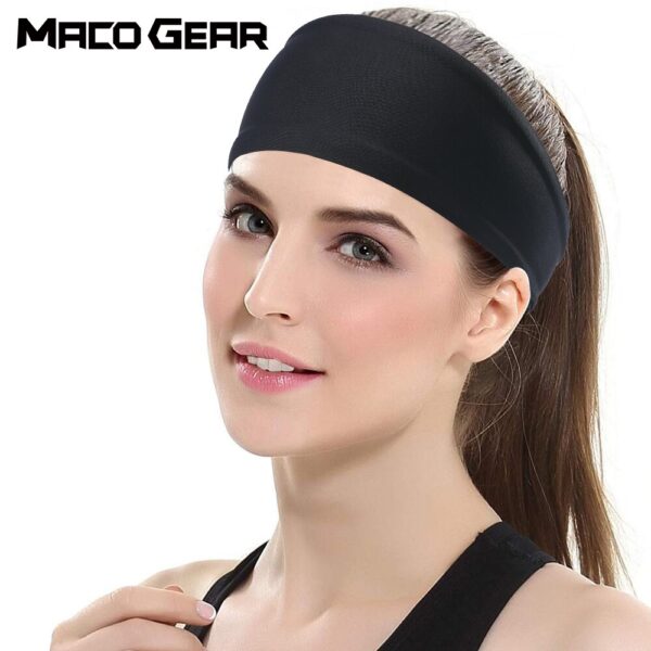 Sports Anti-Slip Headband Lightweight Yoga Fitness Running Jogging Sweat band Gym Cycling Basketball Workout Hair Bands Men Girl - Image 4