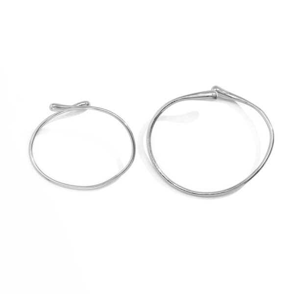 Original Design Water Drop Bracelet Women's Irregular Metallic Bracelet Set - Image 5