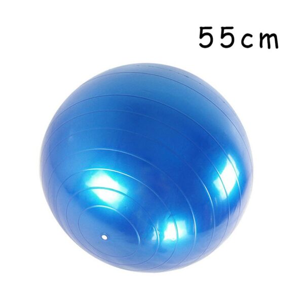 PVC Glossy Fitness Balls Yoga Ball Thickened Explosion-proof Exercise Home Gym Pilates Equipment Balance Ball 45cm/55cm/65cm/75cm/85cm - Image 12