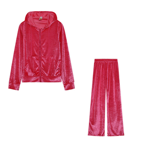 Fashion rhinestone sports and leisure set two-piece set - Image 10