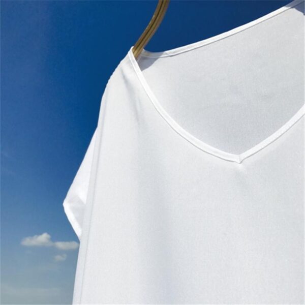 Beach Cover Up White Chiffon Tassel Swimwear Ladies Walk On The Beach Sexy Beach Cover Up Praia Beach Wear Q10 - Image 8