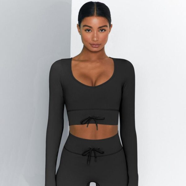 High Waist Seamless Yoga Set Women Two Piece Set Women Clothes Gym Sportswear Female Clothing Workout Push Up Legging Sport Top - Image 10