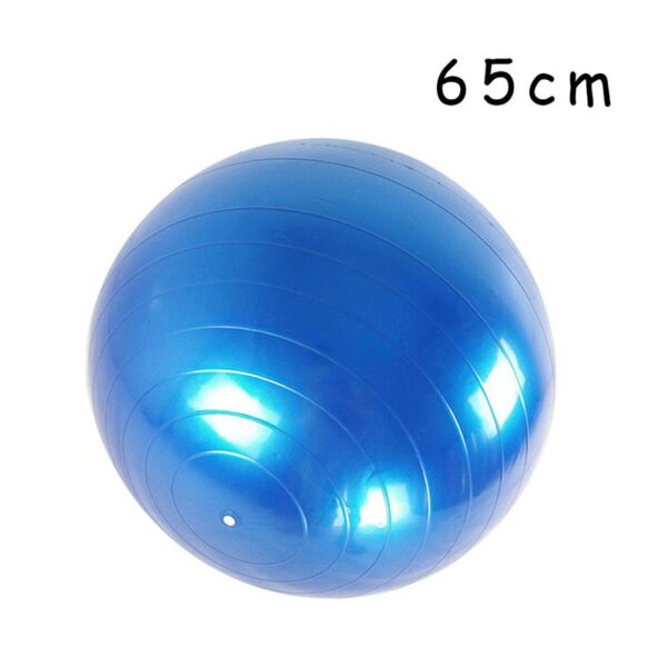 PVC Glossy Fitness Balls Yoga Ball Thickened Explosion-proof Exercise Home Gym Pilates Equipment Balance Ball 45cm/55cm/65cm/75cm/85cm - Image 18