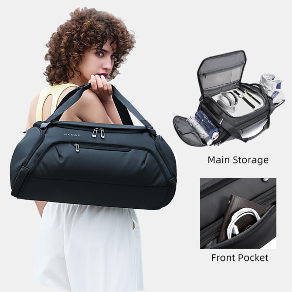 Gym Bag Men's New Travel Bag Dry And Wet Separation Female Yoga Sports Swimming Bag Diagonal Luggage Bag - Image 5
