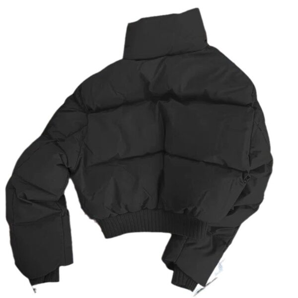 Fashionable stand collar thick cotton coat cotton jacket cotton jacket women's clothing - Image 5