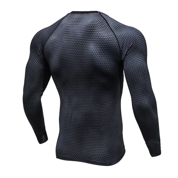 Long Sleeve Sport Shirt Men Quick Dry Running T-shirts Gym Clothing Fitness Top Crossfit T Shirt - Image 5