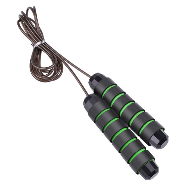 Jump Rope Tangle-Free Rapid Speed Jumping Rope Cable with Ball Bearings Steel Skipping Rope Gym Fitness Home Exercise Slim Body - Image 9