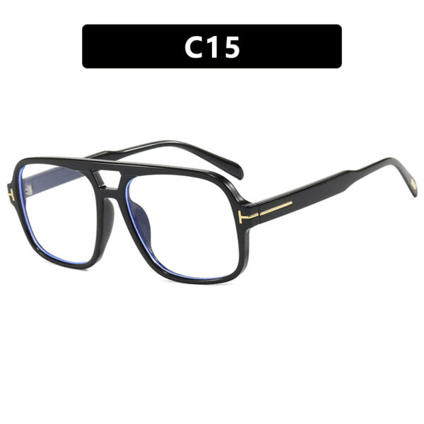 Pilot retro double beam sunglasses, new high-end sunglasses, UV resistant sunglasses, trendy - Image 16