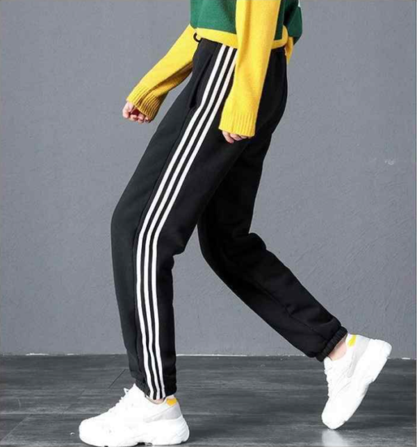 Winter Women Gym Sweatpants Workout Fleece Trousers Solid Thick Warm Winter Female Sport Pants Running Pantalones Mujer - Image 4