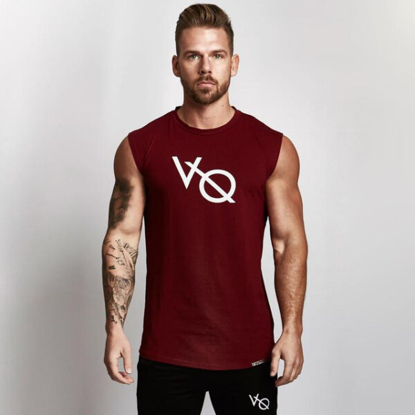 Sport T Shirt Men Cotton O-Neck Gym Training T shirt men Elastic tight Running T shirt Sport Bodybuilding Fitness shirt - Image 21