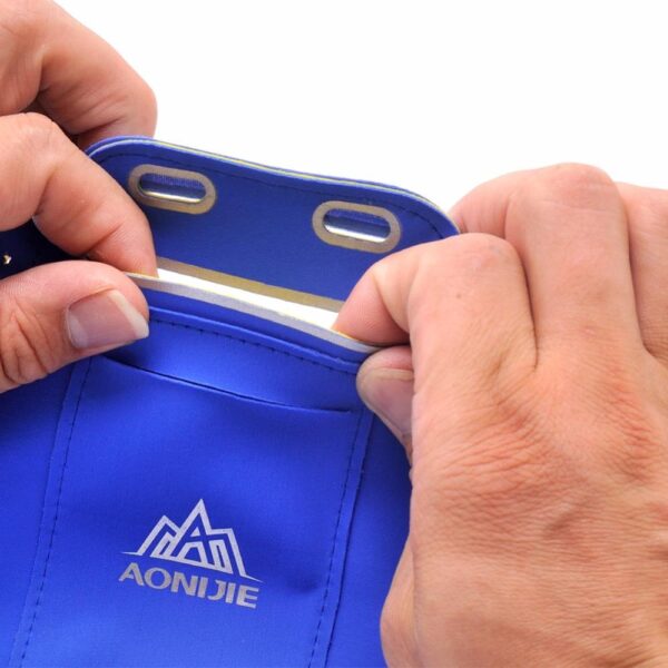 AONIJIE  Running Arm Pack Outdoor Sport Hiking Camping Gym Fitness 5.5 4.7 Inch Touch Screen iPhone 6S Mobile Phone Bag - Image 4