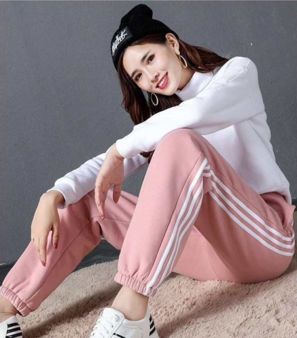 Winter Women Gym Sweatpants Workout Fleece Trousers Solid Thick Warm Winter Female Sport Pants Running Pantalones Mujer - Image 6