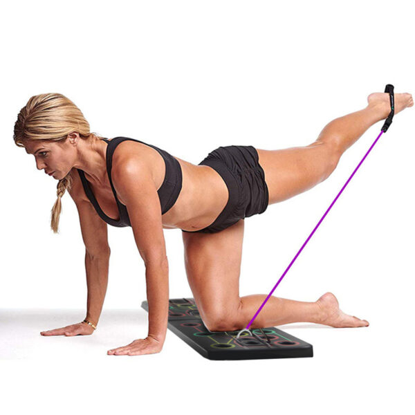 9 in 1 Push Up Board with Multifunction Body Building Fitness Exercise Tools Men Women Push-up Stands For GYM Body Training - Image 2