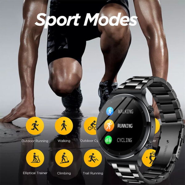Smart Watch Smart Wear Multi-Function Heart Rate Blood Pressure Monitor Step Watch Waterproof - Image 2