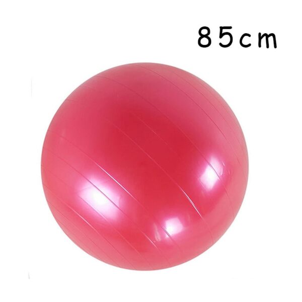 PVC Glossy Fitness Balls Yoga Ball Thickened Explosion-proof Exercise Home Gym Pilates Equipment Balance Ball 45cm/55cm/65cm/75cm/85cm - Image 28