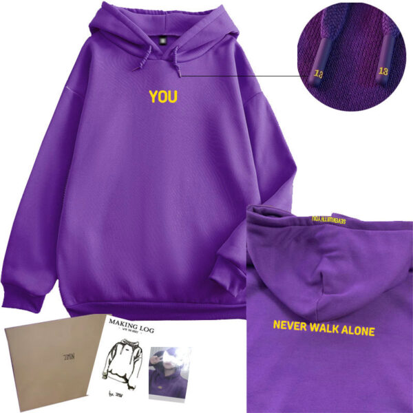 New Jimin hoodie designed by Park Ji Min featuring Jin Shuozhen Jin Nanjun Same style pullover hoodie - Image 6